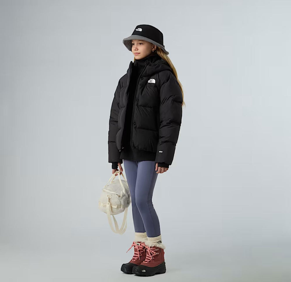 Giubbino in tessuto tecnico imbottito in piuma d'oca NORTH DOWN GNERO THE NORTH FACE