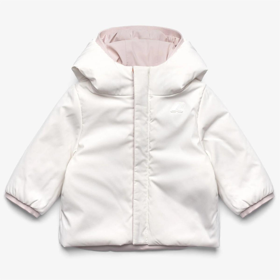 Giubbino Jack warm da neonato reversibile in tessuto tecnico con ecopiuma K71338WB3E K-WAY