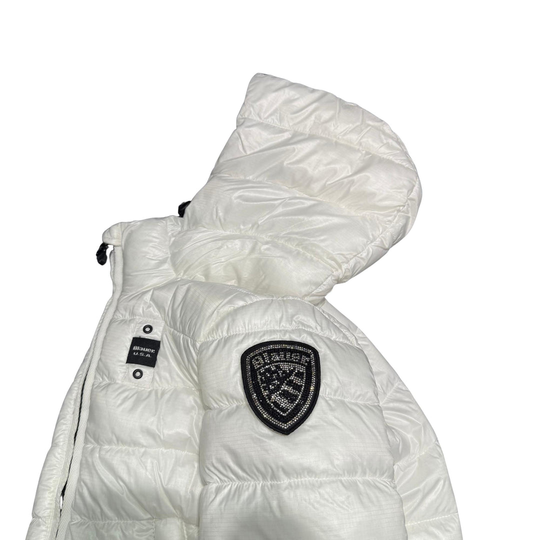 Giubbino in tessuto tecnico con imbottitura ecologica CAROLLJBIANCO BLAUER