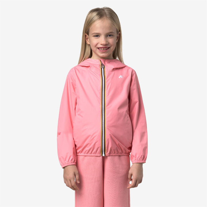 Giubbino da bambina lily reversibile in tessuto tecnico traspirante K61313WKC0W K-WAY