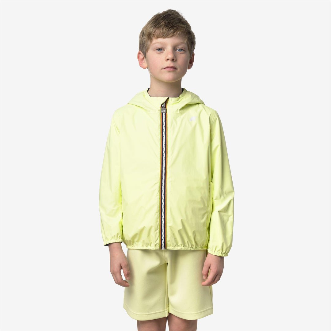 Giubbino da bambino jake reversibile in tessuto tecnico traspirante K61314WJC70 K-WAY