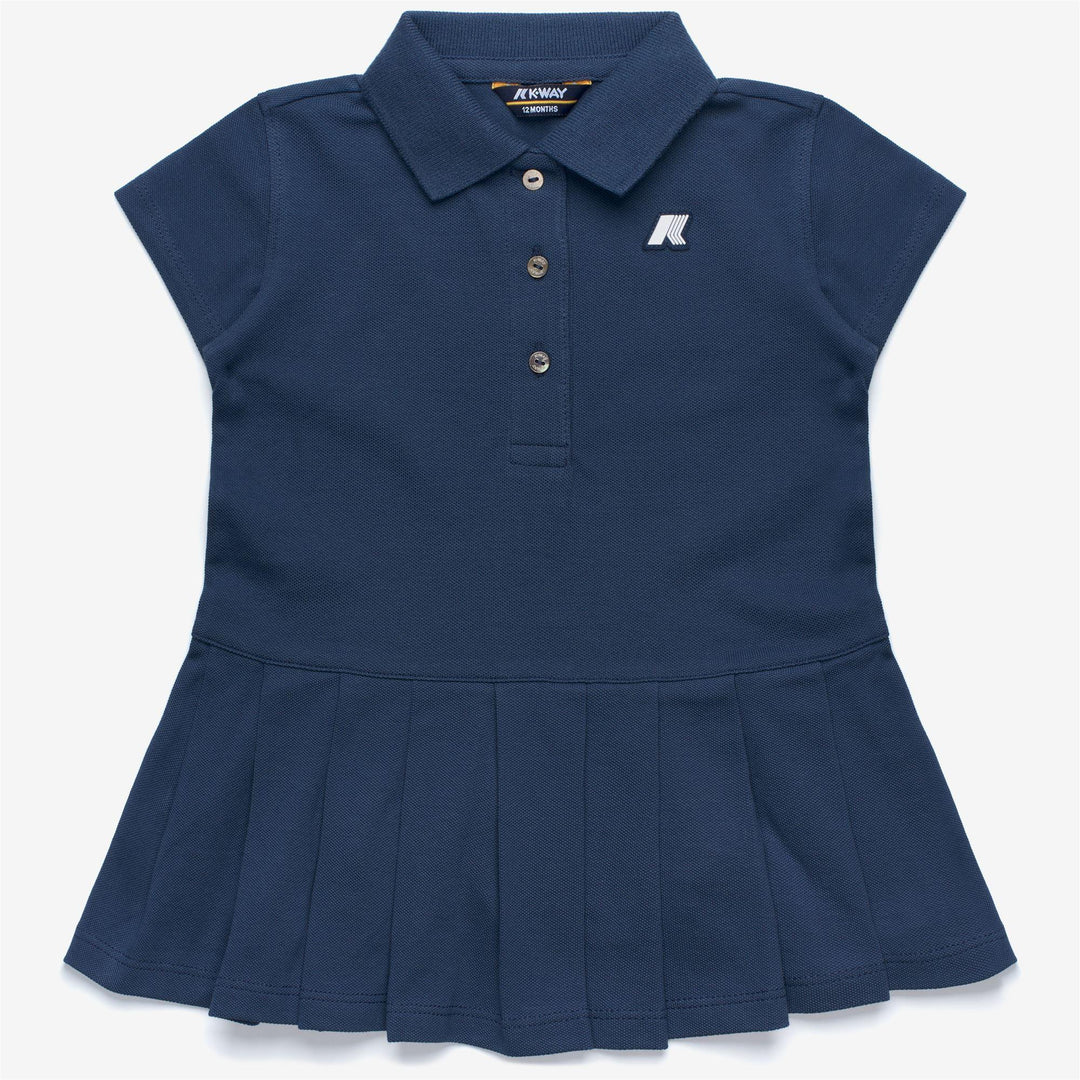 Abito da neonata dollie in cotone piquet a polo K81151TWB67 K-WAY