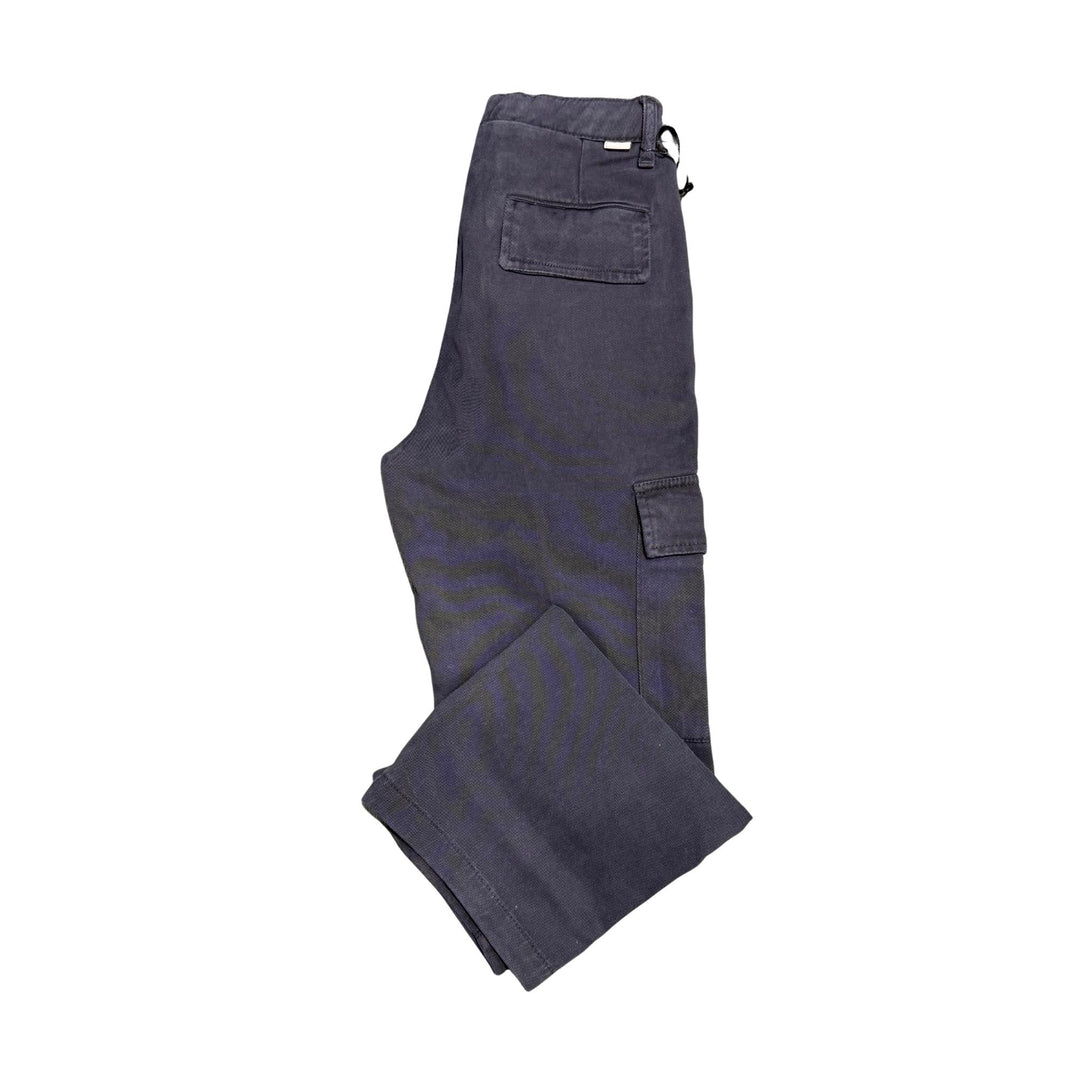 Pantalone da bambino comodo con tasconi PP4117KBLU PAOLO PECORA