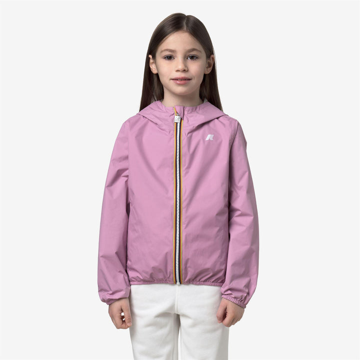 Giubbino da bambina lily reversibile in tessuto tecnico traspirante K61313WKC54 K-WAY
