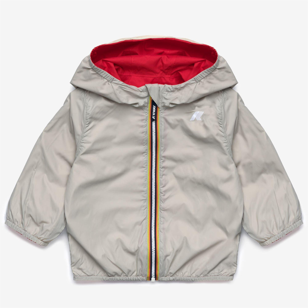 Giubbino da neonati jake reversibile in tessuto tecnico traspirante K2123IWC57 K-WAY