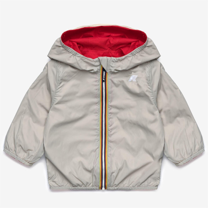 Giubbino da neonati jake reversibile in tessuto tecnico traspirante K2123IWC57 K-WAY