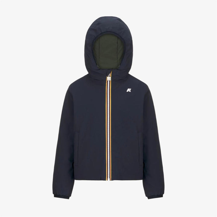 Giubbino da bambino Jack warm reversibile in tessuto tecnico con imbottitura in ecopiuma K71337WJAG5 K-WAY