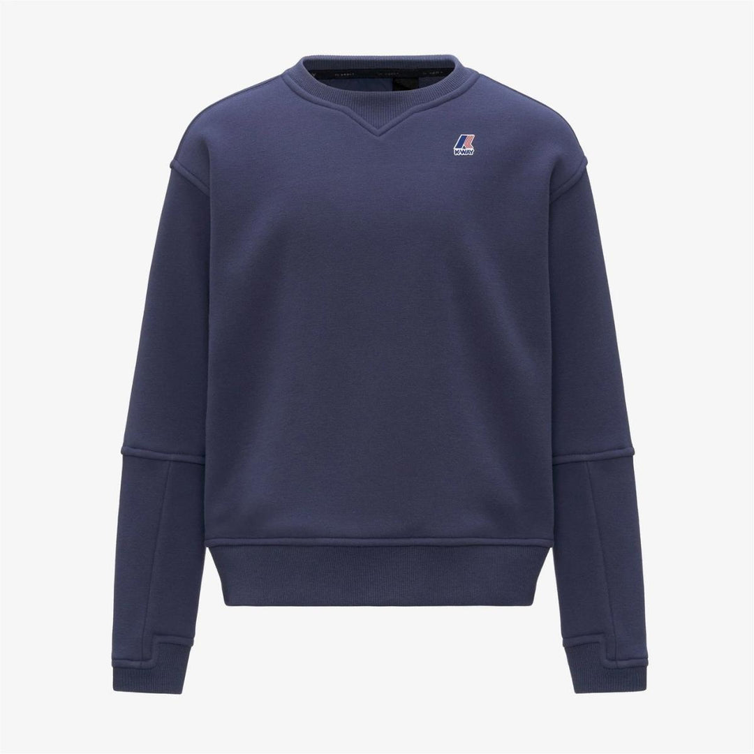 Felpa da bambino Nael girocollo con logo K7141TWJ867 K-WAY