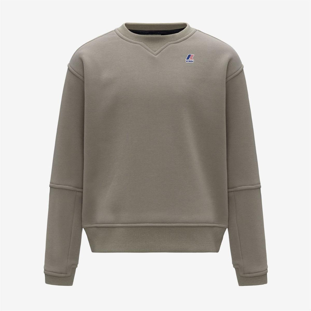 Felpa da bambino Nael girocollo con logo K7141TWJ633 K-WAY