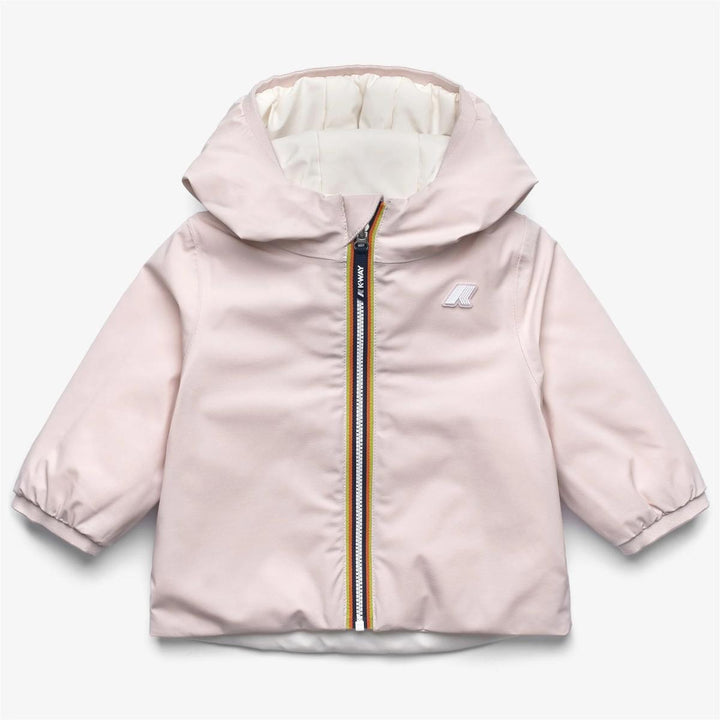 Giubbino Jack warm da neonato reversibile in tessuto tecnico con ecopiuma K71338WB3E K-WAY