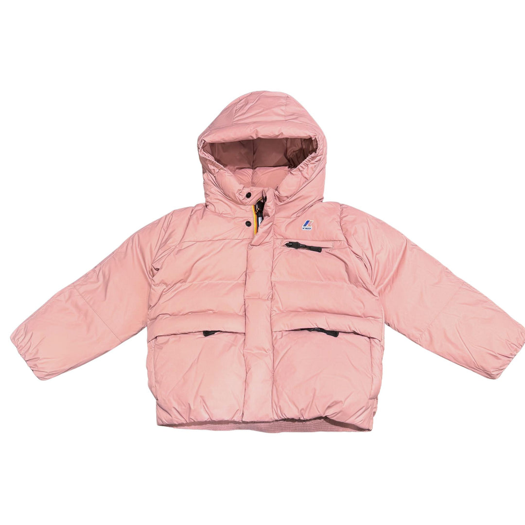 Giubbino unisex da bambini Le vrai Aurele vestibilità comoda in tessuto tecnico e imbottitura in ecopiuma K6141CWKWDV K-WAY