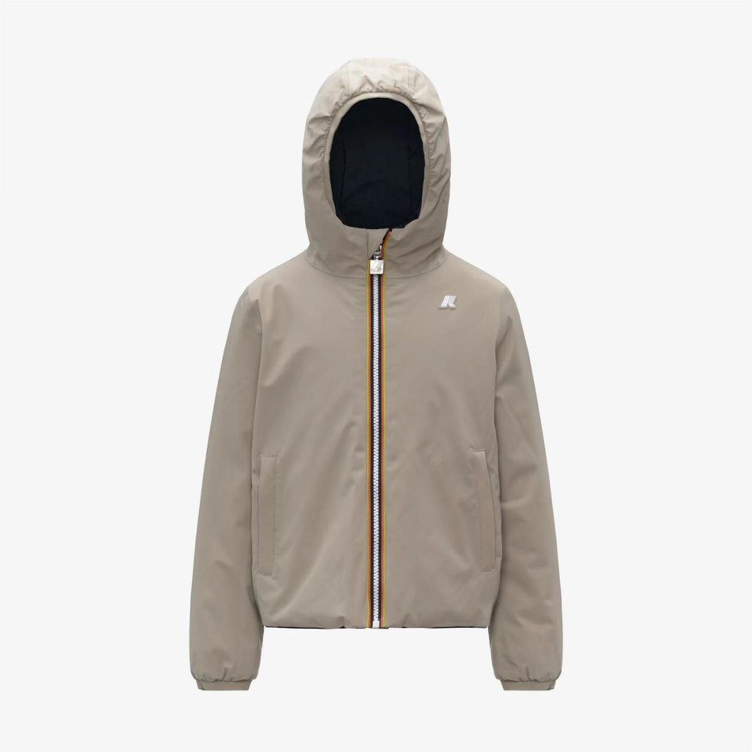 Giubbino da bambino Jack warm reversibile in tessuto tecnico con imbottitura in ecopiuma K71337WKB2A K-WAY