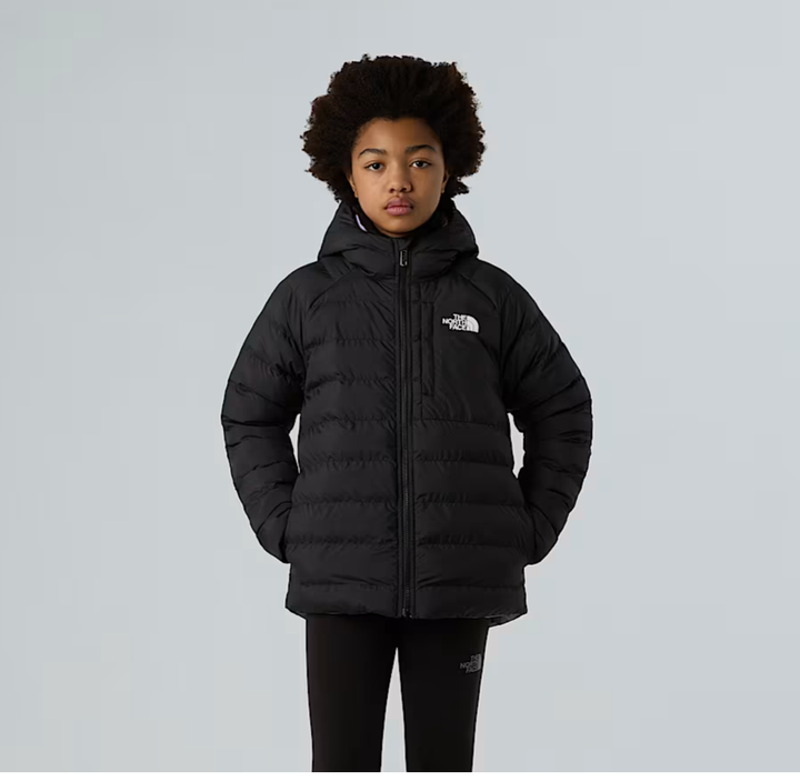Giubbino reversibile in tessuto tecnico con imbottitura ecologica PERRITO TEEN GNEROGRIGIO THE NORTH FACE