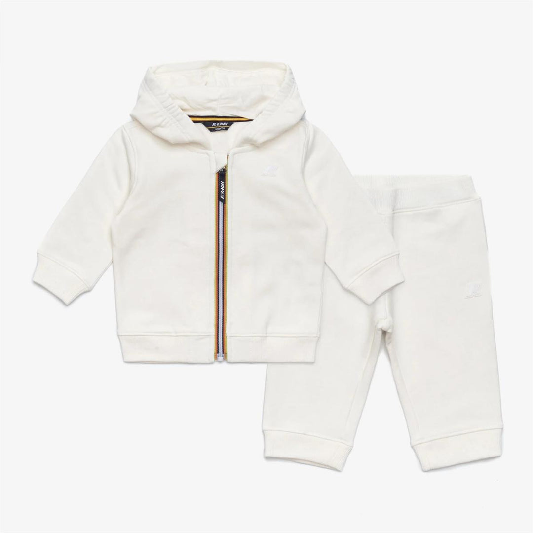 Tuta da neonato Anthonielle con felpa full zip e cappuccio K6123VWX42 K-WAY