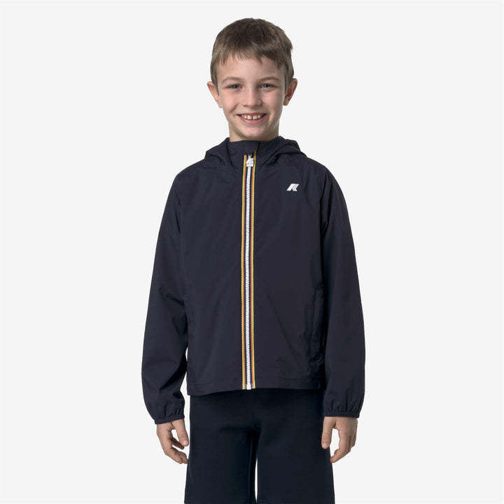 Giubbino da bambino Jack nylon jersey in tessuto tecnico con interno in cotone K41335WKK89 K-WAY