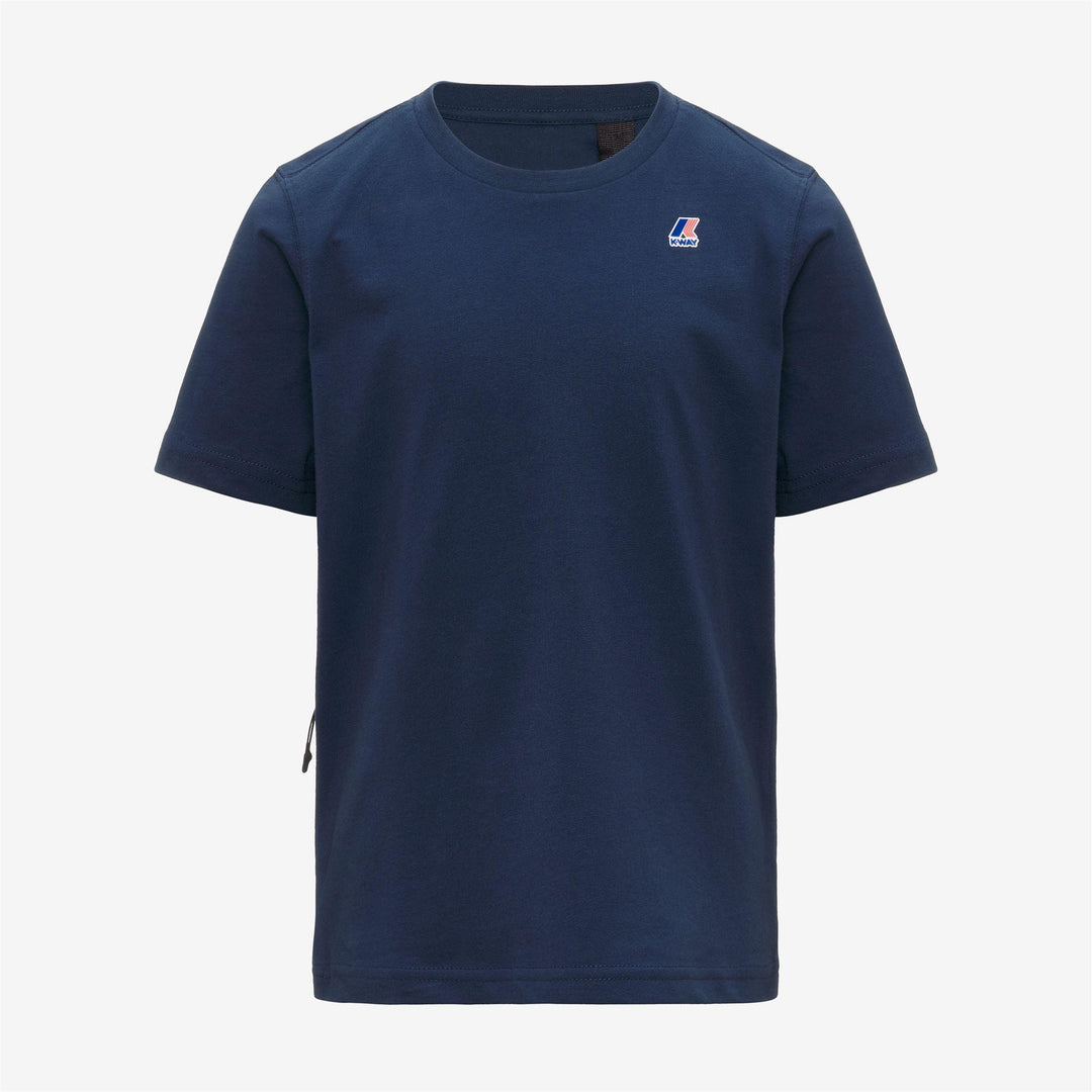 T-shirt da bambini Leonide in cotone con logo basic K7133YWB67 K-WAY