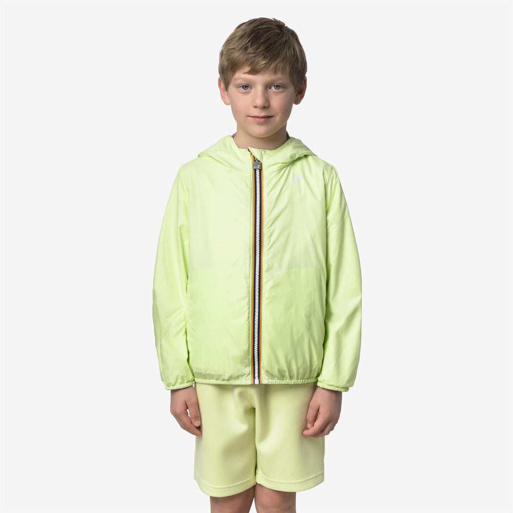 Giubbino da bambino jake reversibile in tessuto tecnico traspirante K61314WJC69 K-WAY