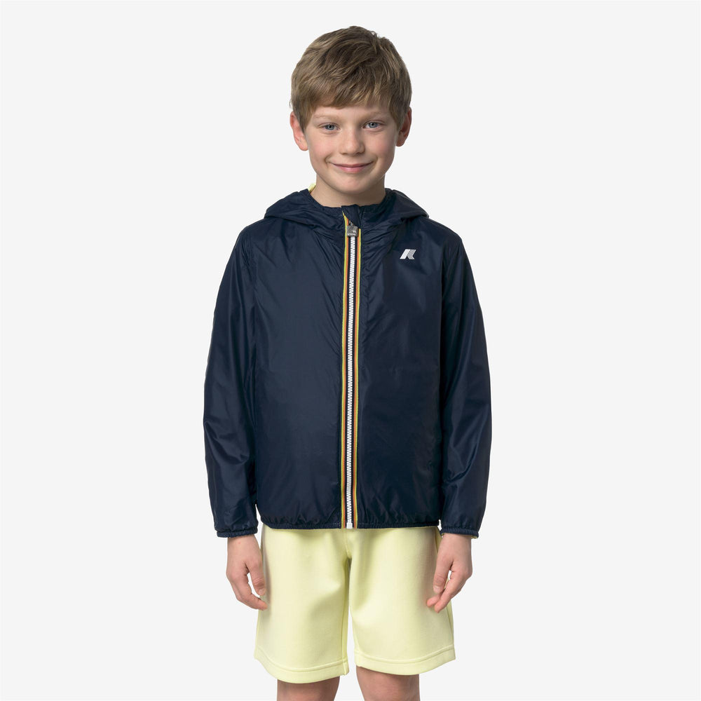 Giubbino da bambino jake reversibile in tessuto tecnico traspirante K61314WJC70 K-WAY