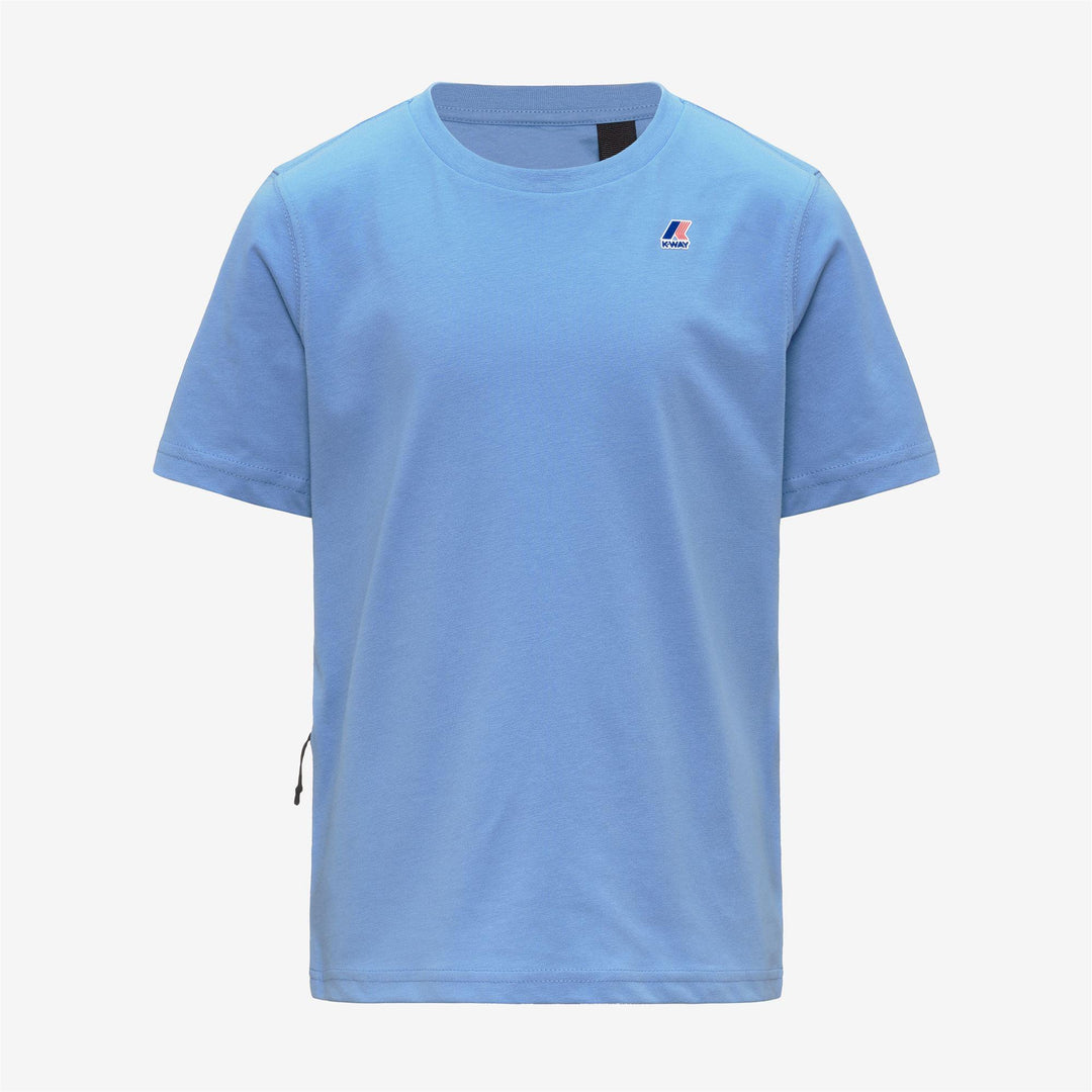 T-shirt da bambini Leonide in cotone con logo basic K7133YW356 K-WAY