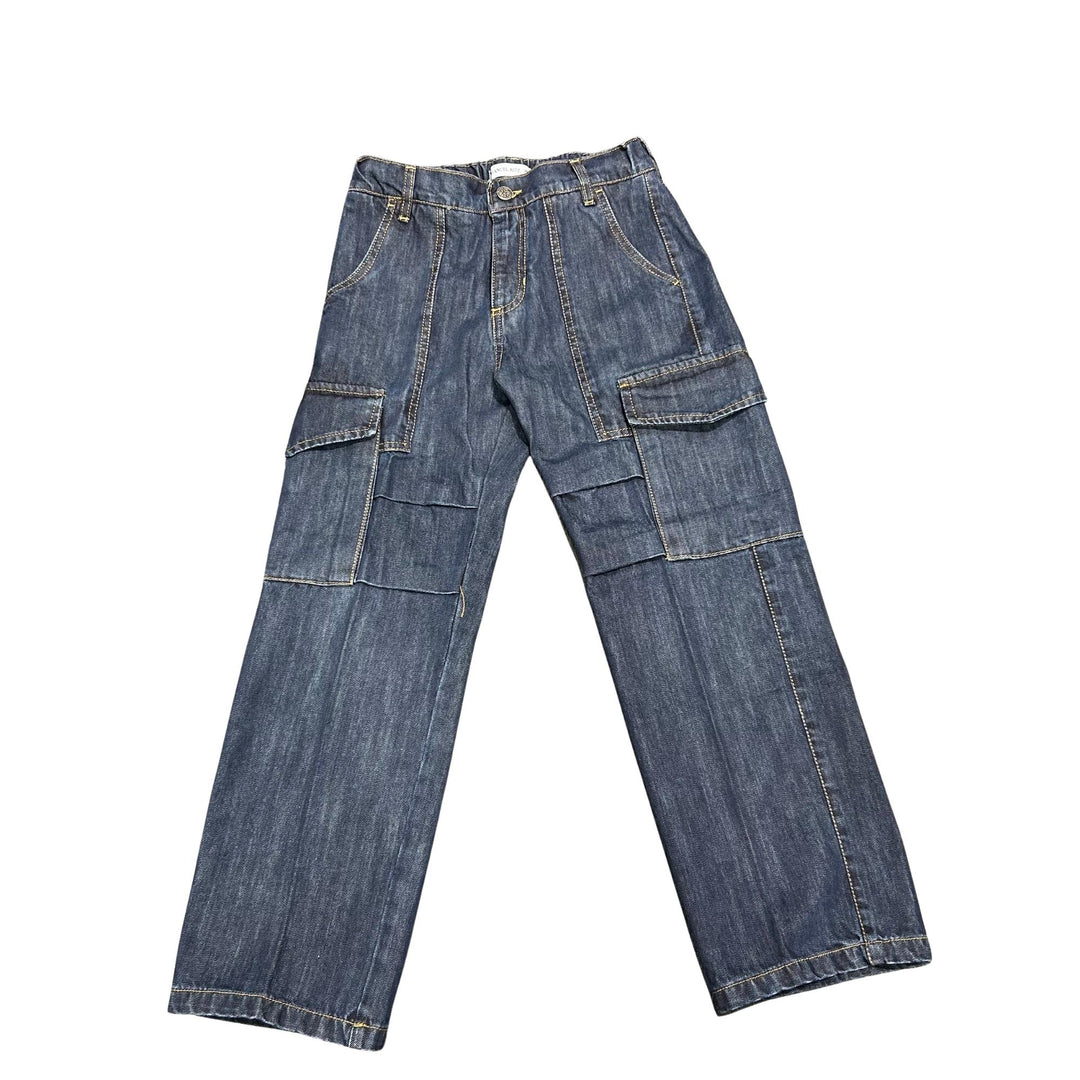 Jeans da bambino over con tasconi MR3154JEANS MANUEL RITZ