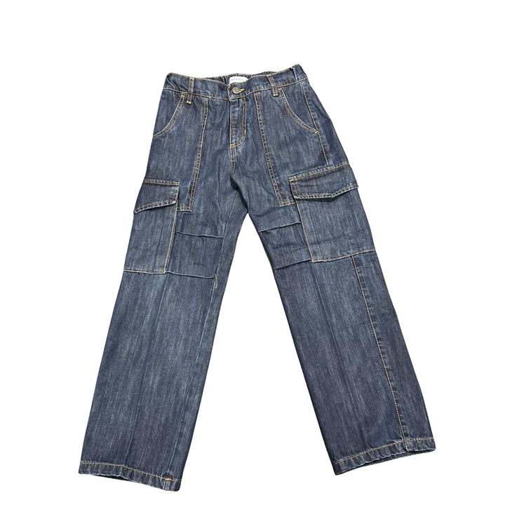 Jeans da bambino over con tasconi MR3154JEANS MANUEL RITZ