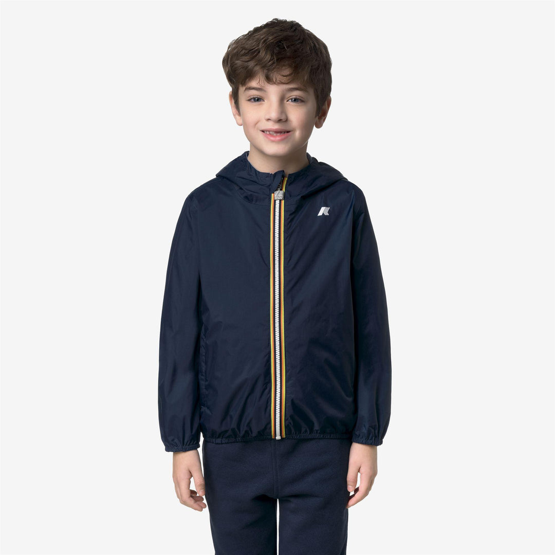 Giubbino da bambino jake reversibile in tessuto tecnico traspirante K61314WJC52 K-WAY