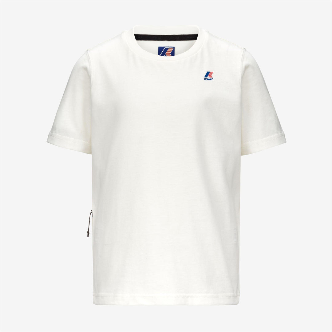 T-shirt da bambini Leonide in cotone con logo basic K7133YW001 K-WAY