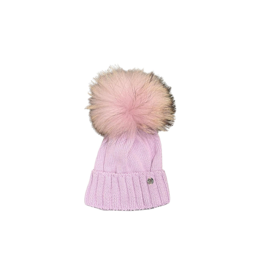 Cappello da bambini misto lana con ponpon originale in Murmasky CT3443ALILLA GIO HIGUAMY