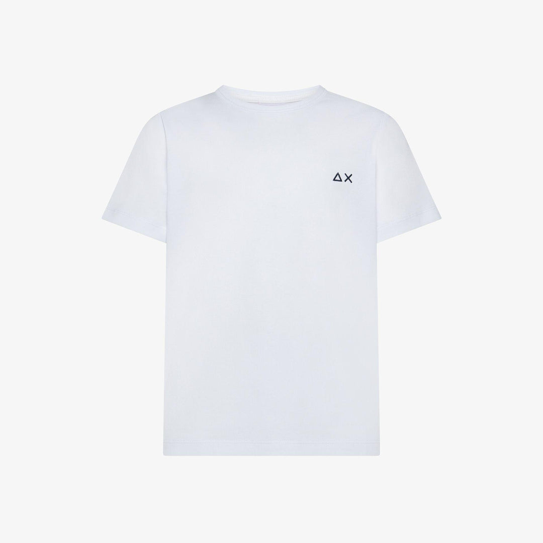 T-shirt da bambino in cotone con logo T36327JBIANCO SUN 68