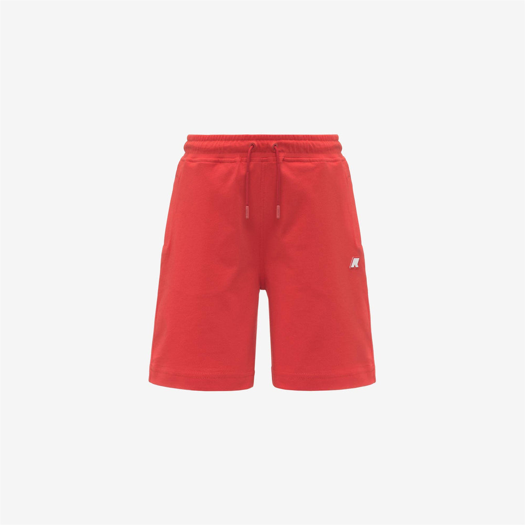 Bermuda da bambino Erick in cotone leggero con logo K6133VWJB04 K-WAY