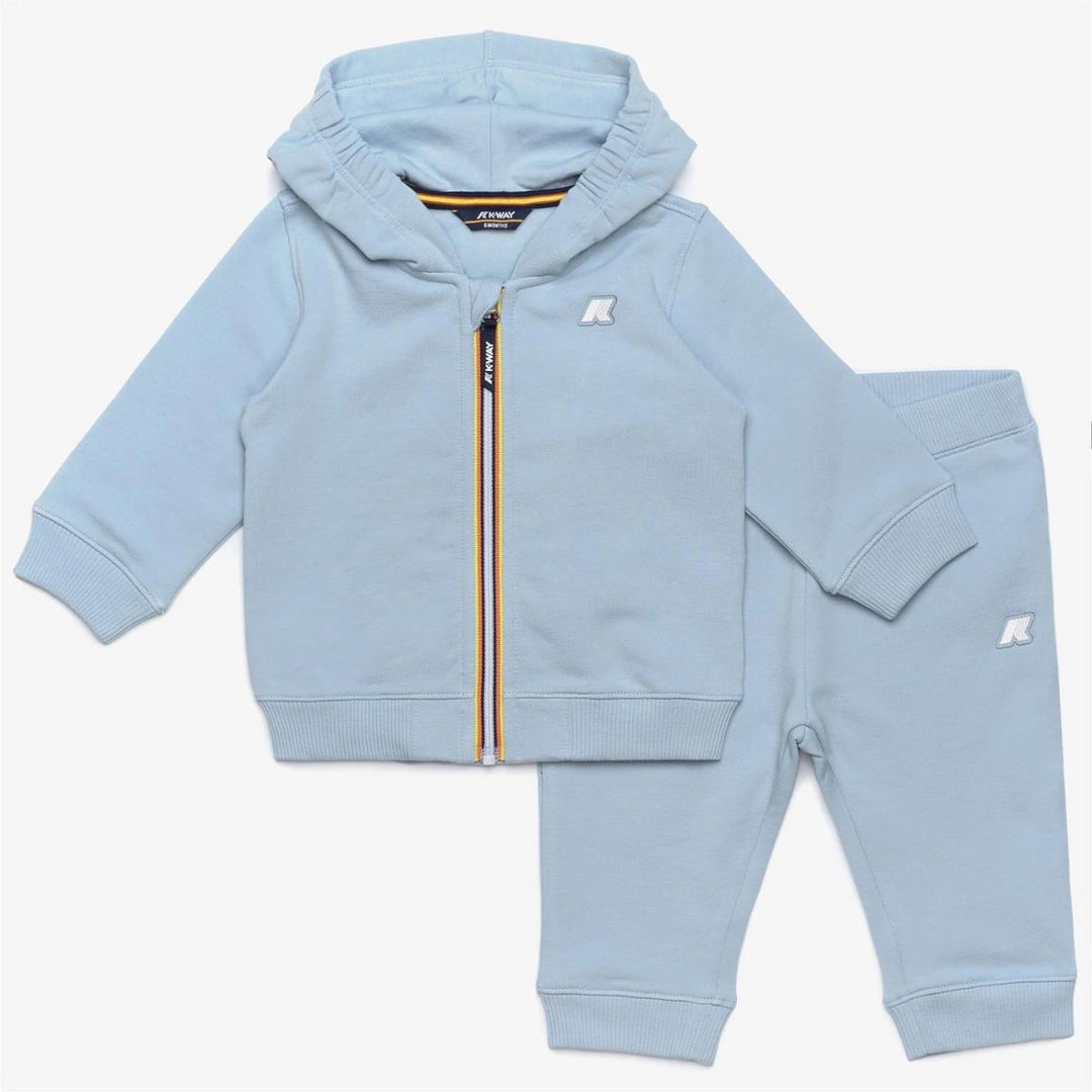 Tuta da neonato Anthonielle con felpa full zip e cappuccio K6123VW130 K-WAY