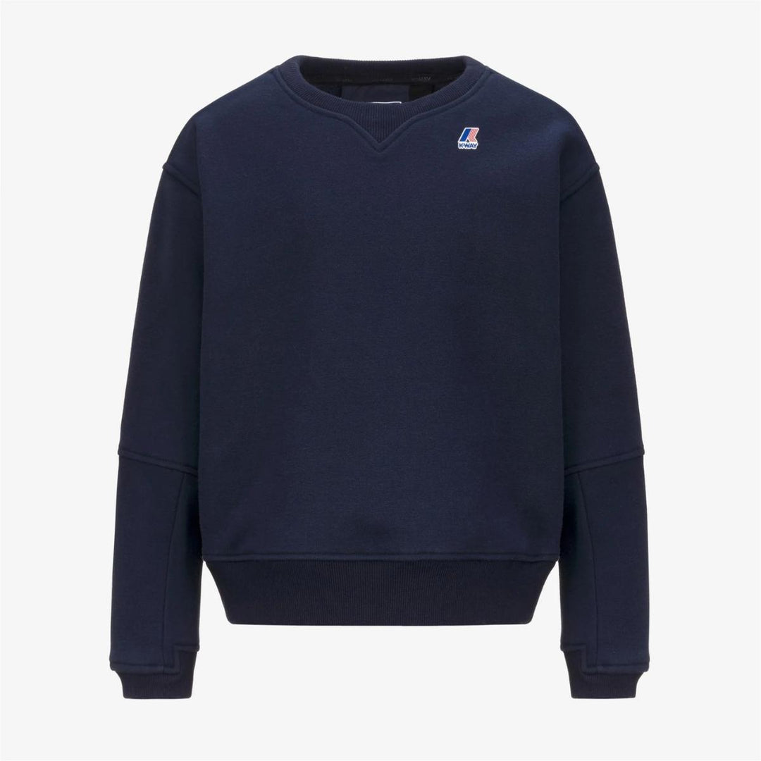 Felpa da bambino Nael girocollo con logo K7141TWJK89 K-WAY